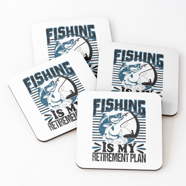 Item preview, Fishing is my retirement plan, fishing gift  designed and sold by Med-89.