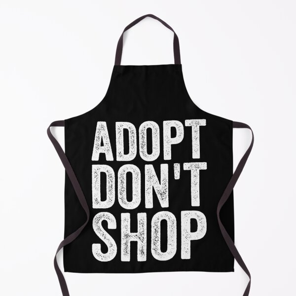 Item preview, Adopt dont shop designed and sold by Melin-aRT.