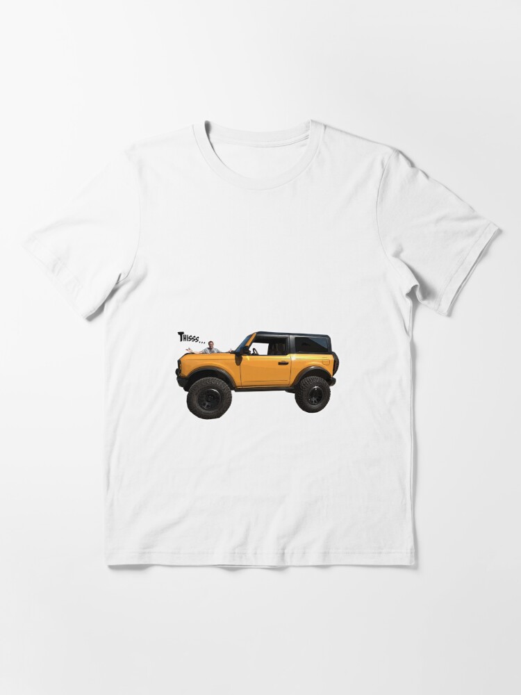 Ford Bronco T-Shirt, Car Printing T- Shirt