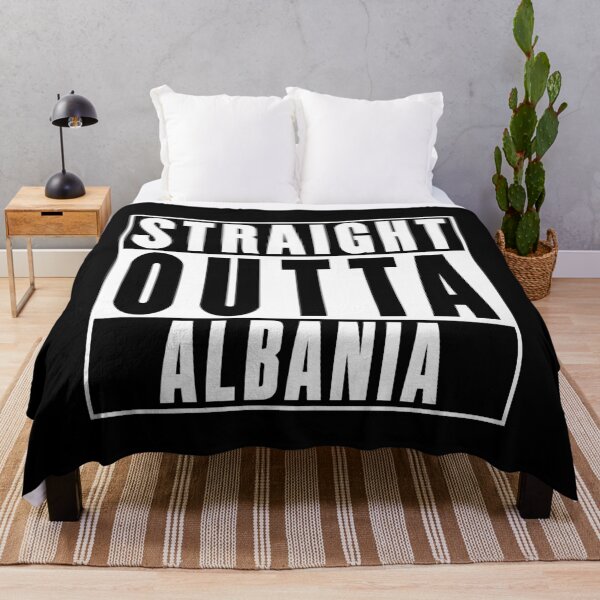 Item preview, Straight Outta Albania designed and sold by RandomStuffShop.