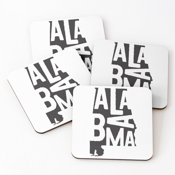 Artikelvorschau, Alabama State Design | Vintage Alabama Schriftzug Grafik | Alabama Geschenk | Alabama Karte entworfen und verkauft von crookedriverusa.