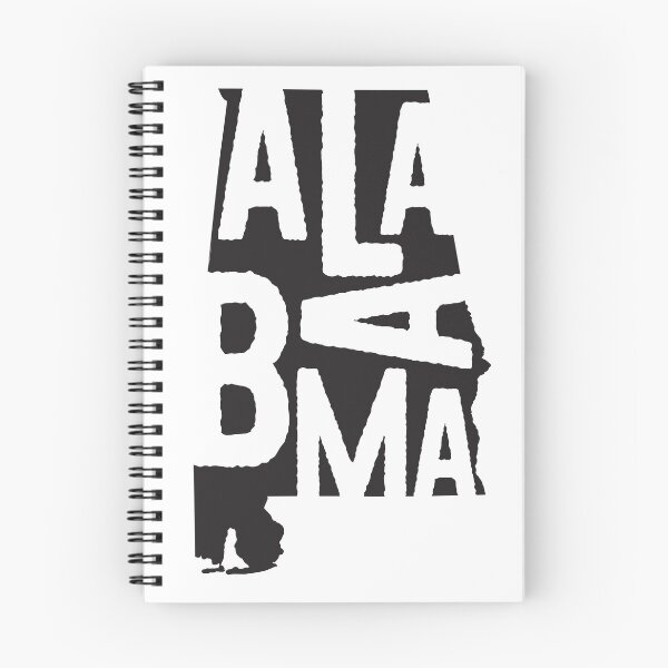 Artikelvorschau, Alabama State Design | Vintage Alabama Schriftzug Grafik | Alabama Geschenk | Alabama Karte entworfen und verkauft von crookedriverusa.