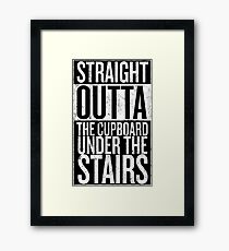 Straight out of the Cupboard Framed Print