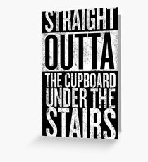 Straight out of the Cupboard Greeting Card