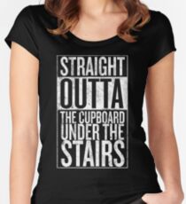 Straight out of the Cupboard Women's Fitted Scoop T-Shirt
