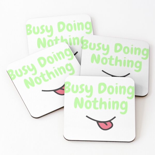 Item preview, busy doing nothing designed and sold by JocelynCrafts.