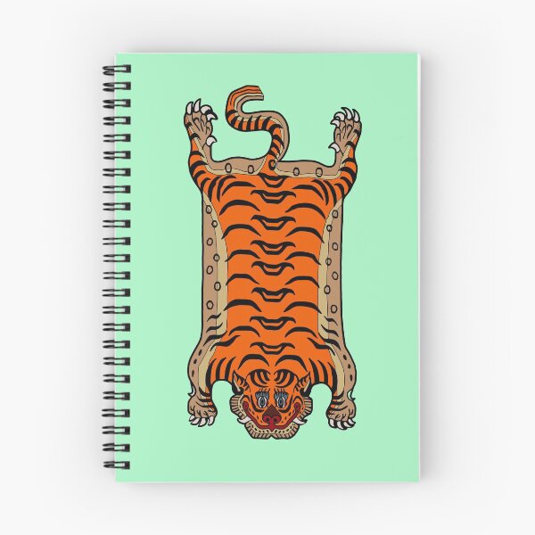 Item preview, TIBETAN TIGER RUG-turquoise designed and sold by BEATRIZ ABAITUA.