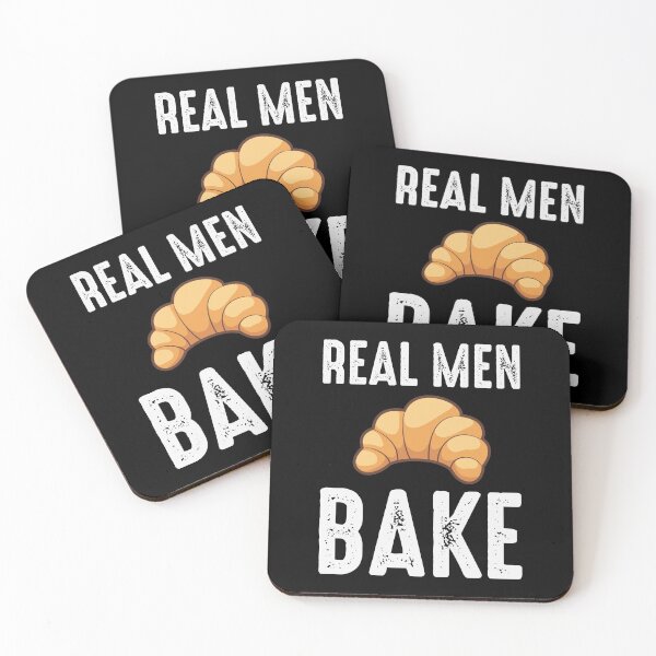 Item preview, Real men bake designed and sold by ElBeDesigns.