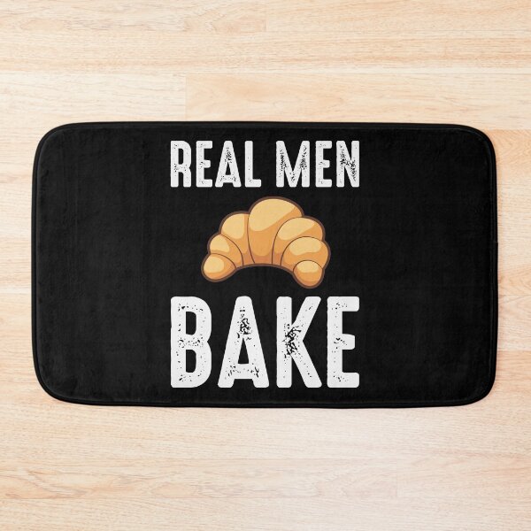 Item preview, Real men bake designed and sold by ElBeDesigns.