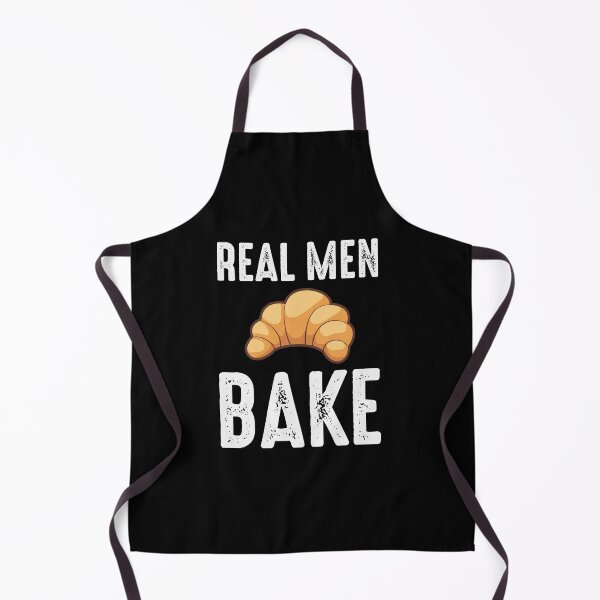 Item preview, Real men bake designed and sold by ElBeDesigns.