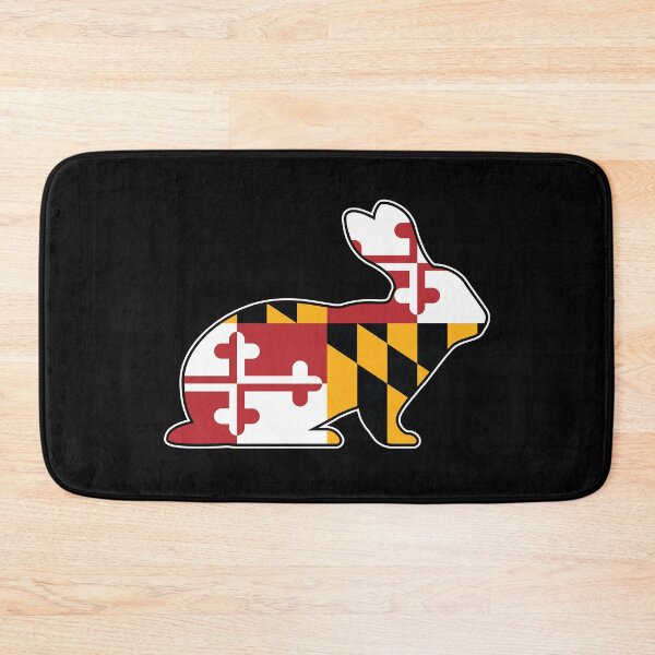 Item preview, Maryland Flag Rabbit designed and sold by MarylandStyle.