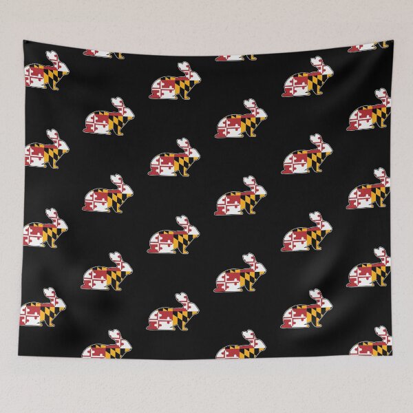 Item preview, Maryland Flag Rabbit designed and sold by MarylandStyle.