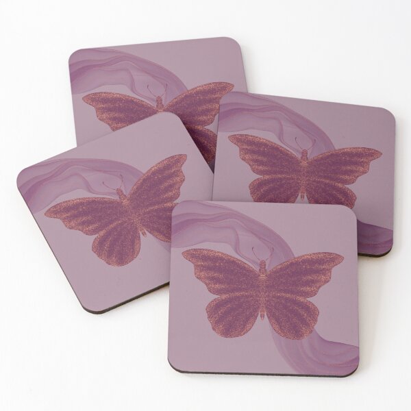 Item preview, Rose gold butterfly,glitter butterfly  designed and sold by irmasarts.
