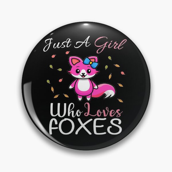 Item preview, Just A Girl Who Loves Foxes designed and sold by PRINTED ..