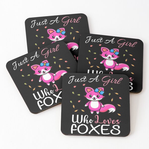 Item preview, Just A Girl Who Loves Foxes designed and sold by PRINTED ..