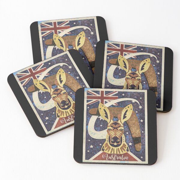 Item preview, Australia kangaroo travel designed and sold by umfhn.