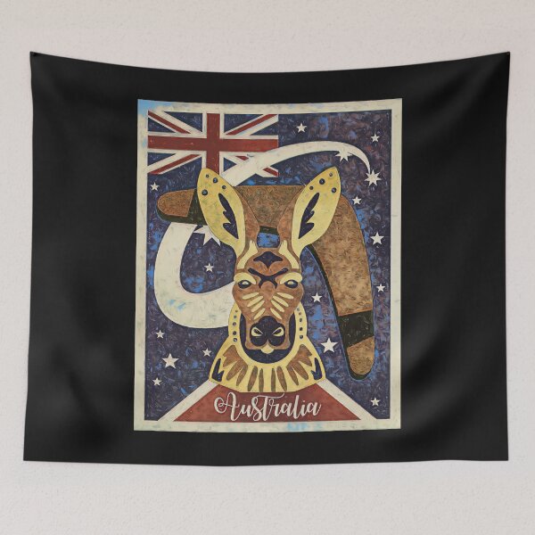 Item preview, Australia kangaroo travel designed and sold by umfhn.