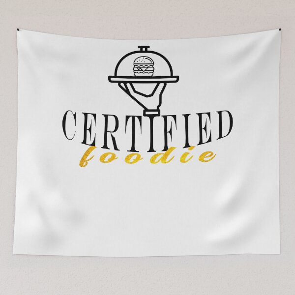 Item preview, certified foodie designed and sold by ishako online.