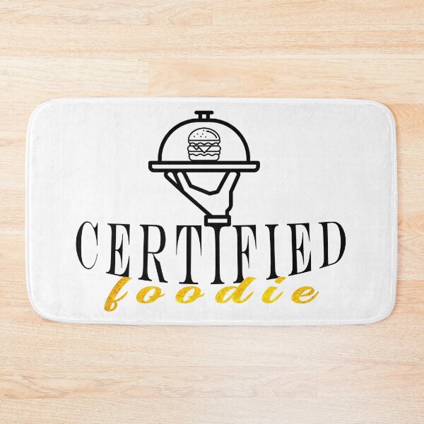 Item preview, certified foodie designed and sold by ishako online.