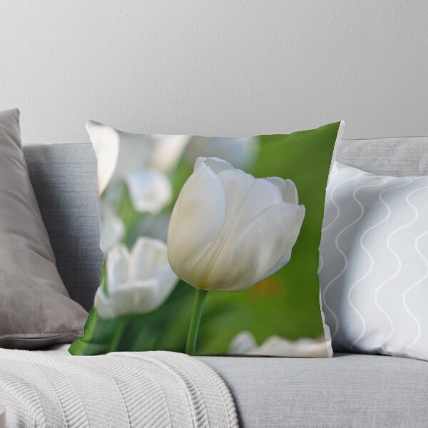 Item preview, White Tulips designed and sold by Laura Kalcheff.