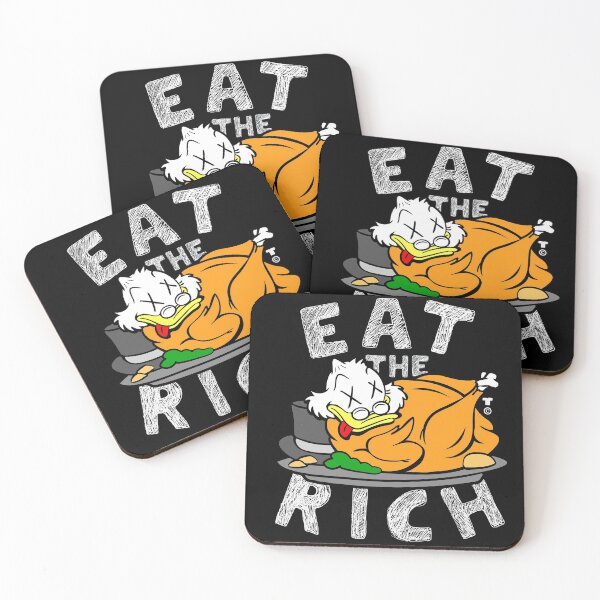 Item preview, EAT THE RICH DUCK by TaizTeez designed and sold by Taiz Teez.