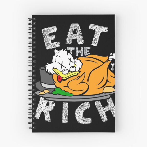 Item preview, EAT THE RICH DUCK by TaizTeez designed and sold by Taiz Teez.
