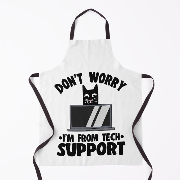 Item preview, Funny Don´t Worry I´m From Tech Support Cat designed and sold by Stronzi.