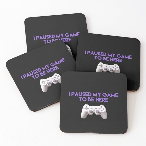 Item preview, I paused my game to be here  designed and sold by WOWSOMETHINGNEW.