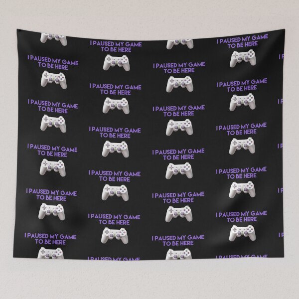 Item preview, I paused my game to be here  designed and sold by WOWSOMETHINGNEW.