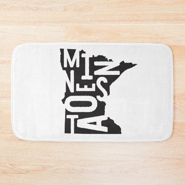 Item preview, Minnesota State Design | Vintage Minnesota Lettering Graphic | Minnesota Gift | Minnesota Map designed and sold by crookedriverusa.