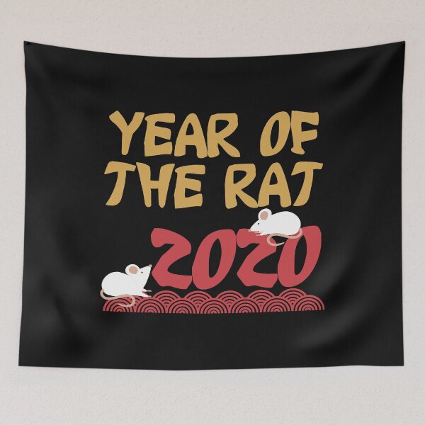Item preview, Year Of The Rat 2020 Chinese New Year Holiday Celebration designed and sold by Bendthetrend.
