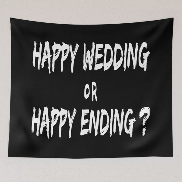 Item preview, Happy wedding or happy ending? designed and sold by 360DESIGNING.