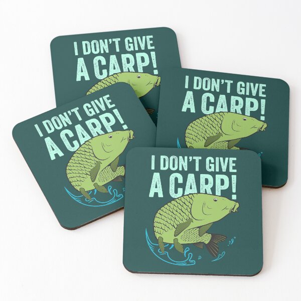 Item preview, I Don't Give A Carp designed and sold by GeeksUnique.