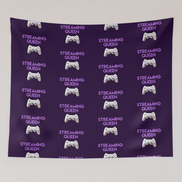 Item preview, Streaming queen - gamer girl designed and sold by WOWSOMETHINGNEW.
