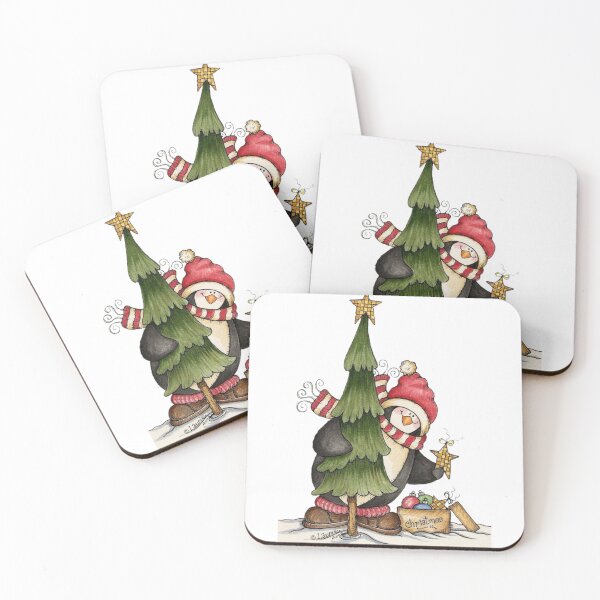 Item preview, Mrs. Claus Christmas tree Santa Claus , Christmas penguin Christmas tree with Christmas gifts transparent background PNG clipart designed and sold by Halalolo.