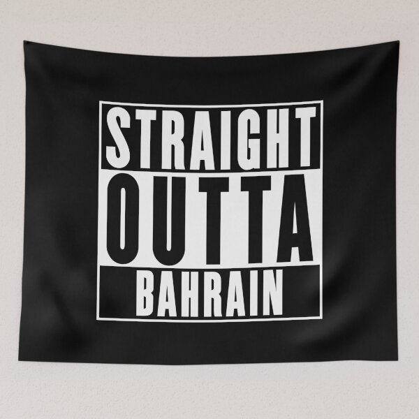 Item preview, Straight Outta Bahrain designed and sold by RandomStuffShop.