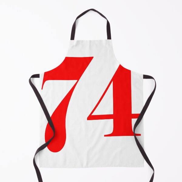 Item preview, NUMBER 74 RED designed and sold by solgel47.