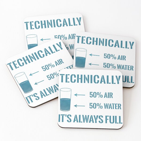 Item preview, Technically, it's always full Science Humor designed and sold by design880.