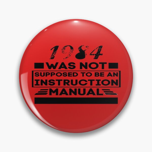 Item preview, 1984 Dystopia George Orwell Warning Manual designed and sold by tshirtworld.