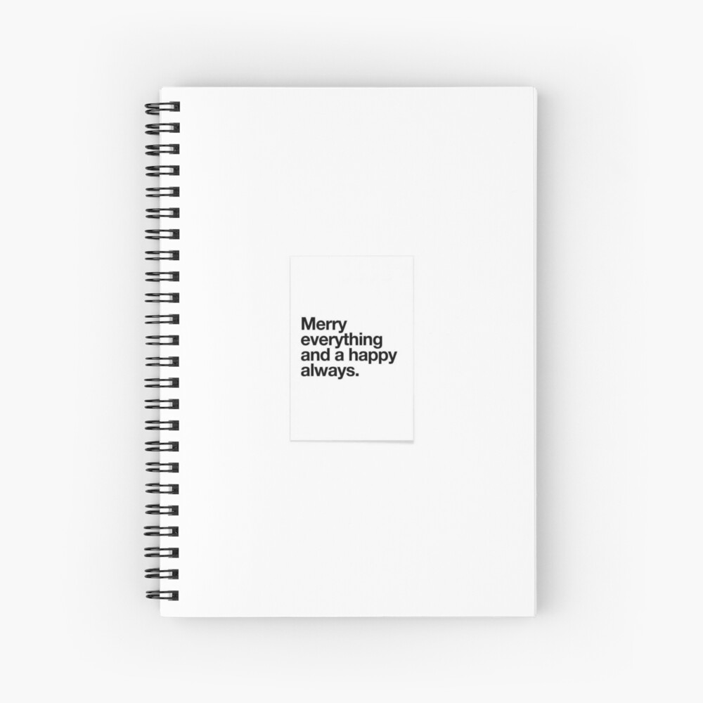 Item preview, Spiral Notebook designed and sold by festive-ginger.
