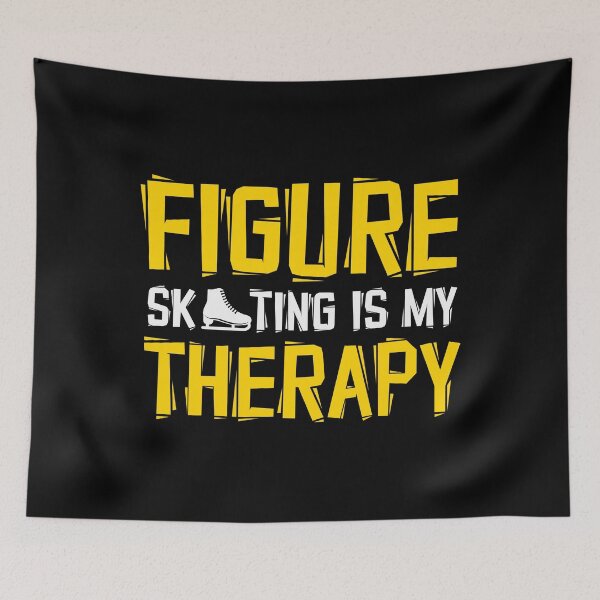 Item preview, Figure skating is my therapy designed and sold by ElBeDesigns.