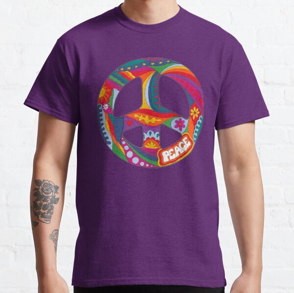 Item preview, Psychedelic Peace Symbol designed and sold by Kellie Espie Art.