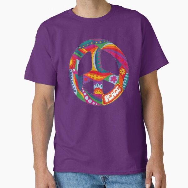 Item preview, Psychedelic Peace Symbol designed and sold by Kellie Espie Art.