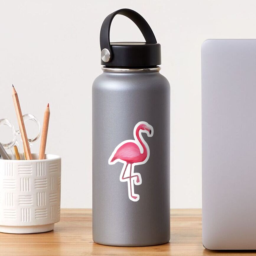 Tropical Neon Summer Flamingo Wireless, Rechargable Design Skinz Premium Vinyl Decal for The Apple Magic Mouse 2 with Multi-Touch Surface