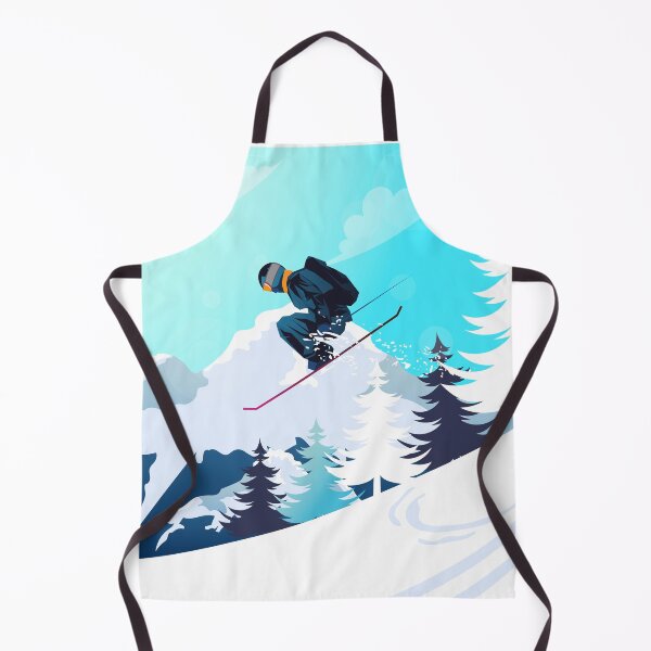 Item preview, Skiing The Empty Mountains designed and sold by trendmisfits.