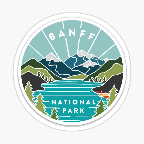 Banff National Park Sticker