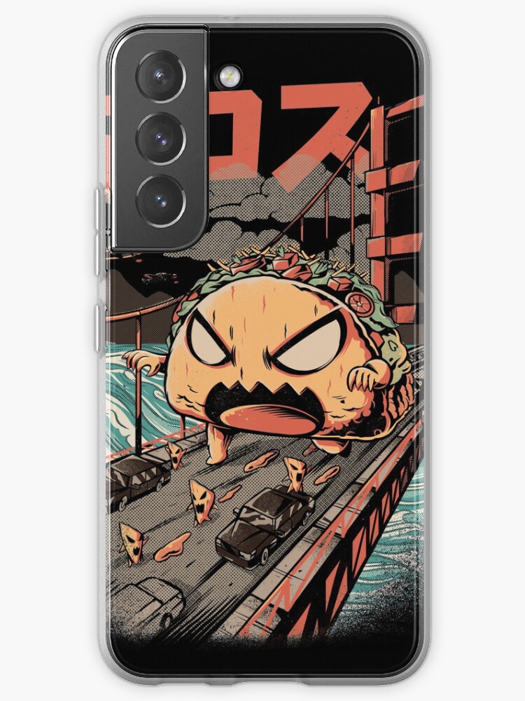 Thumbnail 1 of 4, Samsung Galaxy Phone Case, The Black Takaiju designed and sold by Ilustrata Design.