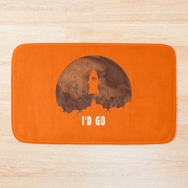 Item preview, I Would Go - Funny Sarcastic I'd Go Occupy Mars Themed Saying for All Tired of This Worse Year - Gift for Astronomers, Teachers, Scientists, Fans of Space Exploration, Rockets, Alien Life Search designed and sold by WG-Factory.