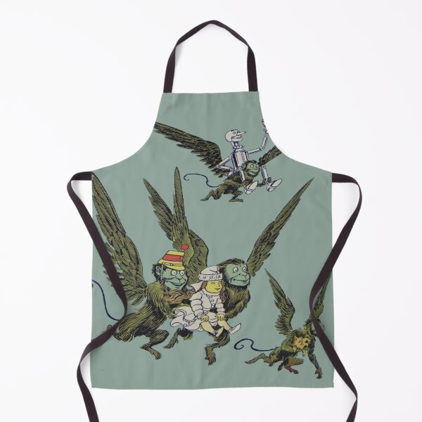 Item preview, flying cute monkey dorothy vintage oz mask print design rarity digital edit mysticladyart designed and sold by mystic lady vintage art and fashion designs.
