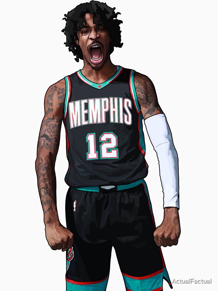 Ja Morant throwback jersey Essential T-Shirt for Sale by